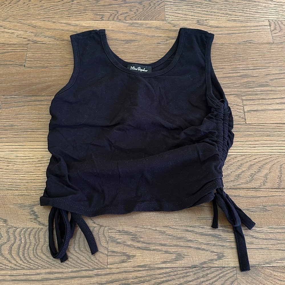 Miss Popular Girl’s Side-Tie Tank Top - Size 14/16